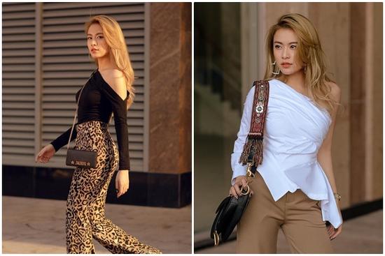 Hoàng Thùy Linh chuộng style trưởng thành, xách túi hàng hiệu đắt đỏ