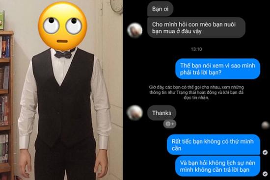 Khóa Facebook, chàng trai 'cục súc' được hỏi mua mèo ở đâu lập Youtube, thách thức antifan