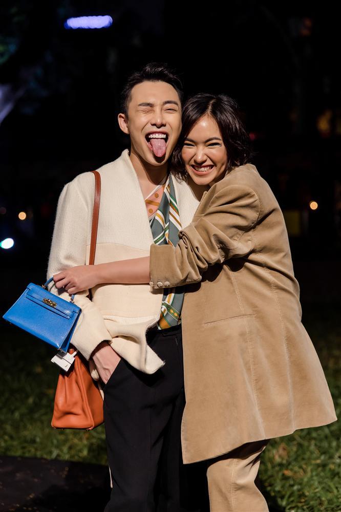 Châu Bùi và Hoàng Ku quấn khăn làm áo cũng không nữ tính bằng NTK Lý Quí Khánh-5