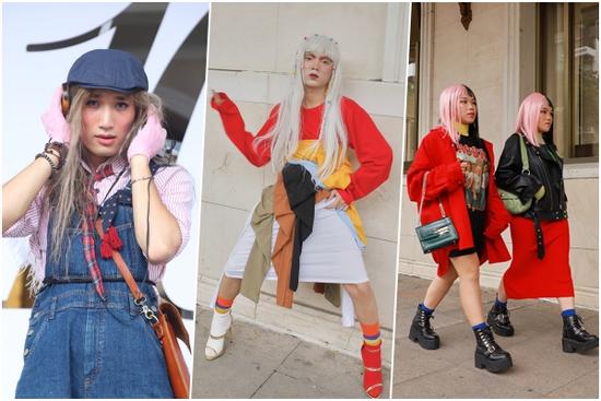 Street style tại Vietnam Fashion Week: mèo Thoại nổi nhất tập đoàn giả gái, có cả người cosplay Sơn Tùng M-TP