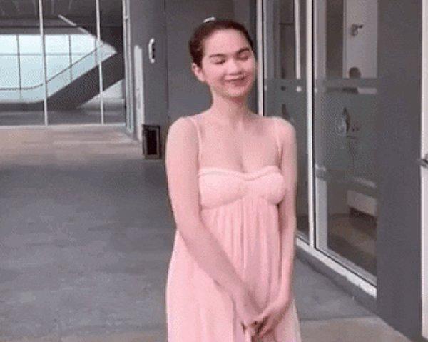 Bị bánh bèo nhập nhưng chọn nhầm dáng váy, Ngọc Trinh nhìn cứ như có bầu-2