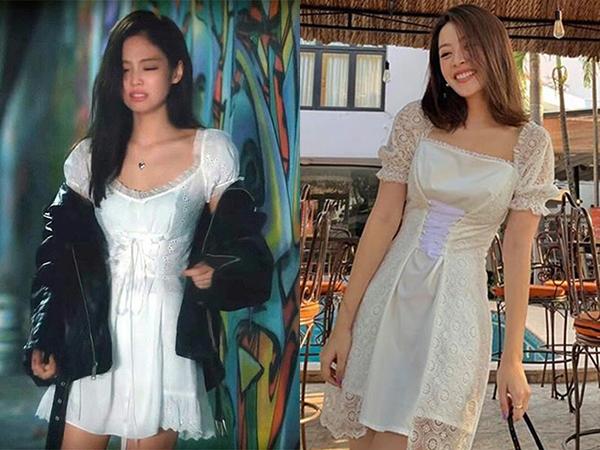 Từng hạ đo ván Jisoo khi đụng hàng vậy mà Chi Pu lại kém sang hơn Jennie vì như mặc đồ fake-7