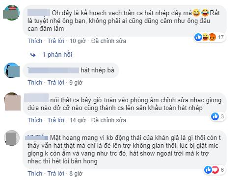 Bị khán giả cướp mic nhưng giọng vẫn siêu to khổng lồ, Bích Phương bị tố hát nhép cấm chối cãi-4
