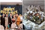 Giữa nghi vấn hẹn hò bách hợp, Hoàng Thùy Linh tặng hoa mừng sinh nhật mẹ Gil Lê ghi chữ 'Happy birthday Má'