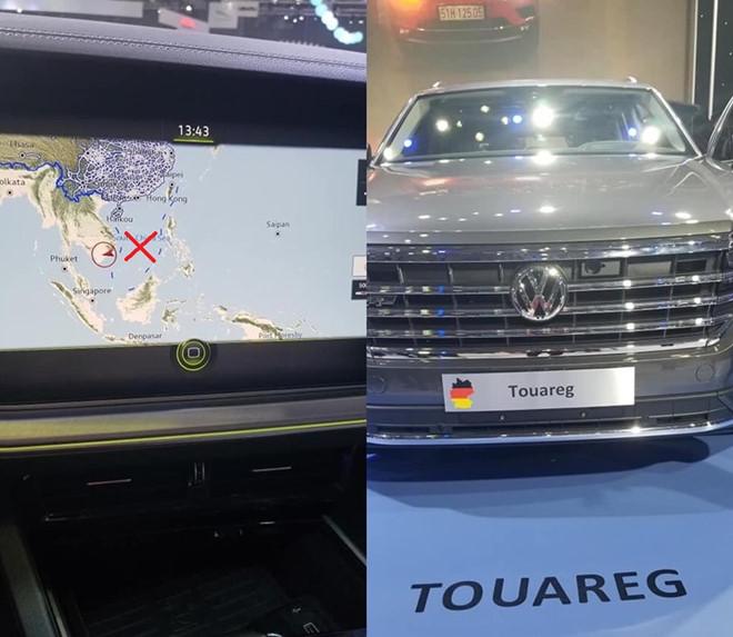 Đường lưỡi bò trên xe Volkswagen trưng bày tại VMS 2019-1