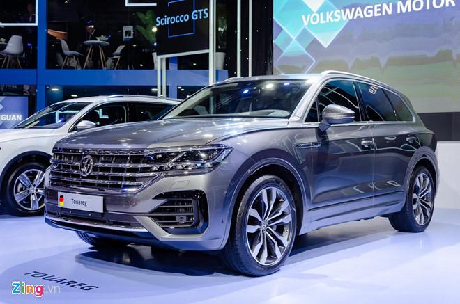 Đường lưỡi bò trên xe Volkswagen trưng bày tại VMS 2019-2