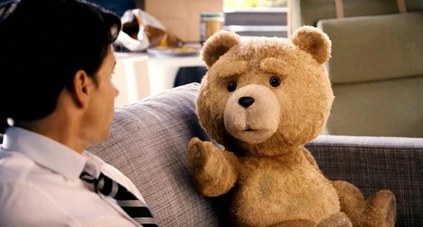10. Ted (2012) - 549 triệu USD: Câu chuyện hài hước có phần tục tĩu của chú gấu bông Ted khiến nhiều khán giả người lớn thích thú. Còn Universal thì có dịp "cười tươi" bởi phim thu 549 triệu USD, tức gấp gần 11 lần kinh phí sản xuất. Sau đó, Ted 2 ra đời vào năm 2016, nhưng chỉ còn mang về khoảng 215 triệu USD.