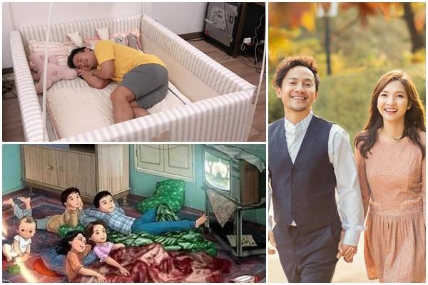 Bà xã rapper Tiến Đạt khoe ảnh con gái tròn 20 ngày tuổi-3