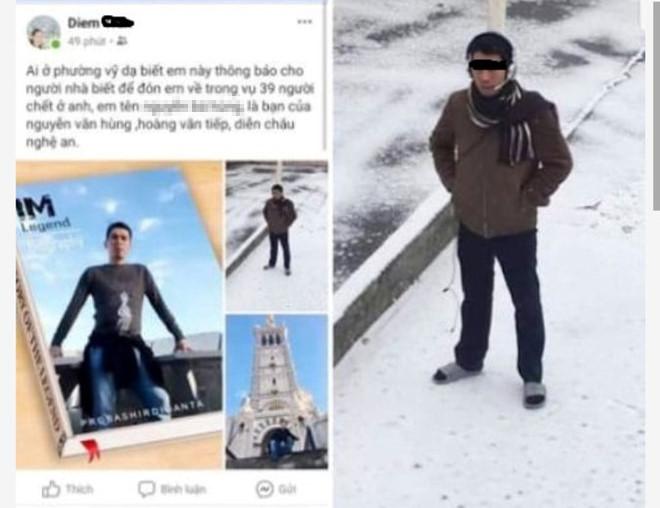 Xác minh việc 2 thanh niên ở Huế và Quảng Bình mất tích khi sang Anh-2