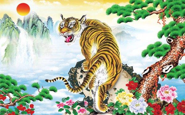 Treo tranh thế này tài lộc thi nhau chạy vào nhà, gia chủ ngồi không hưởng phúc-1