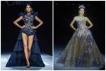 Một công đôi việc: Hoàng Thùy tự thiết kế váy lá chuối đón Halloween vừa định mang dự thi Miss Universe-9