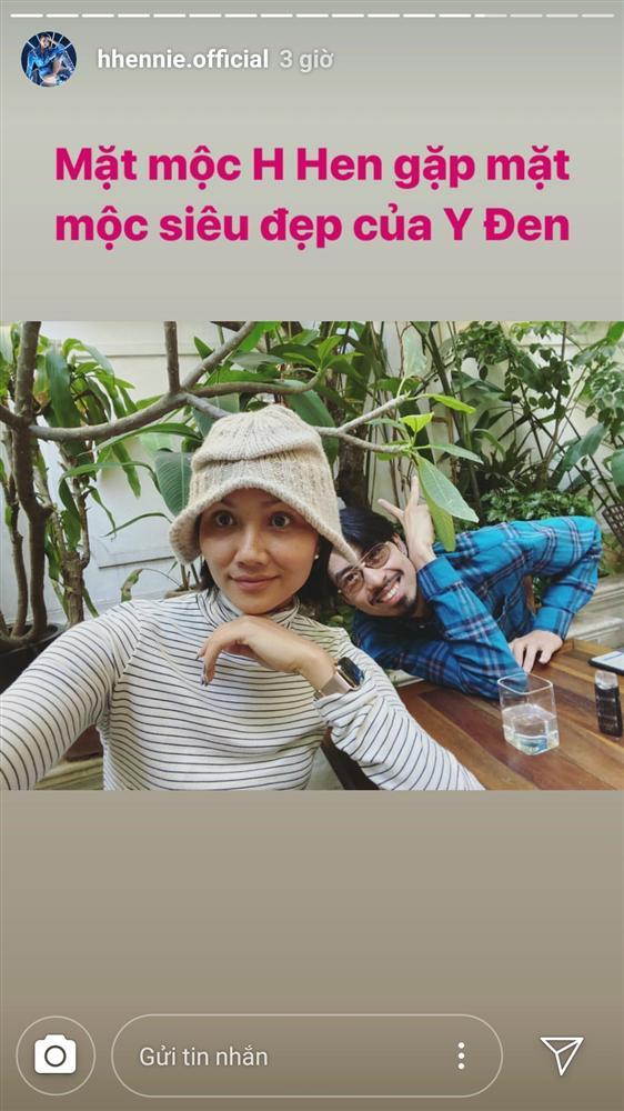 HHen Niê công khai đọ mặt mộc với Đen Vâu, phải trầm trồ vì nam rapper quá đẹp-1