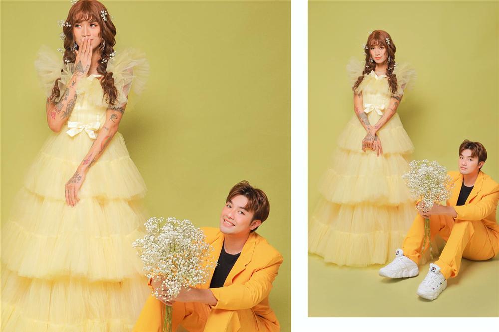 Đúng Halloween BB Trần chơi lớn tung ảnh cưới, lại còn ngỏ ý muốn kết hôn với người tình đồng giới Quang Lâm-9