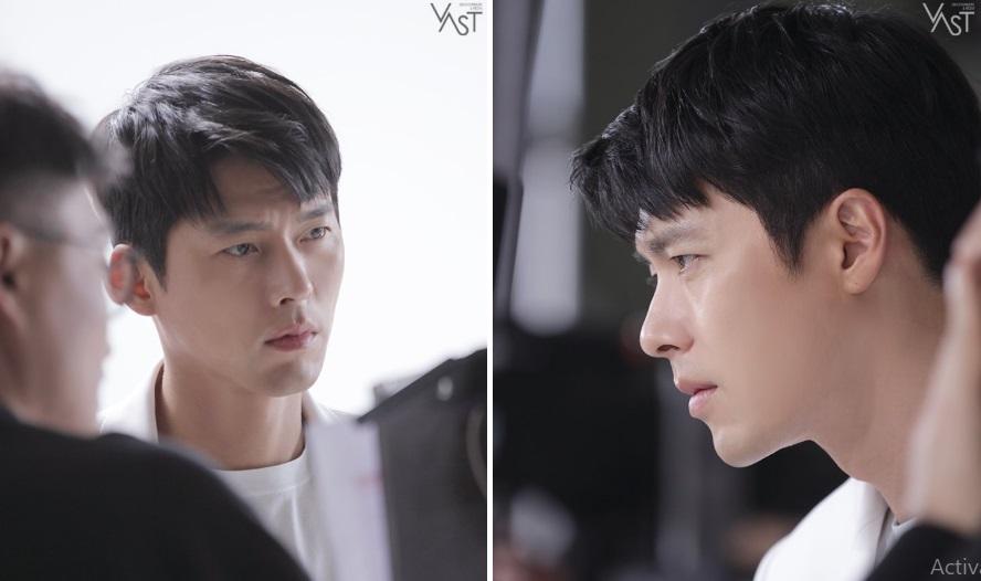 Hyun Bin được khen đẹp như tượng tạc trong loạt ảnh hậu trường họa báo mới đây.