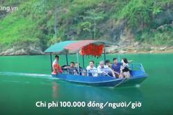Trải nghiệm đi thuyền dưới sông Nho Quế ngắm đèo Mã Pì Lèng