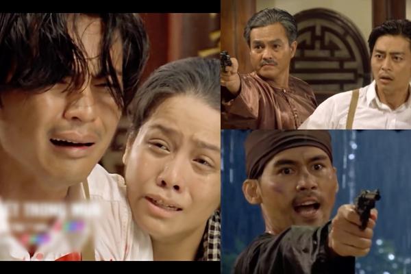 Cao Minh Đạt nói Anh yêu em với Nhật Kim Anh trước lúc bị xử bắn ở tập cuối Tiếng sét trong mưa-6