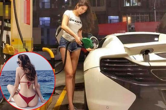 Chỉ đi đổ xăng girl xinh nổi như cồn với đôi chân dài miên man nhưng vào trang cá nhân mới bất ngờ