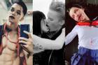 Halloween từ Việt Nam ra thế giới: Mọi ngôi sao nhường sóng cho nụ hôn 'đứt lưỡi' của Miley Cyrus