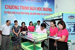 TP.HCM chính thức triển khai chương trình Sữa học đường