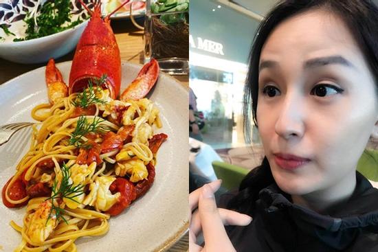 Vừa ăn xong món ngon, hoa hậu Mai Phương Thúy lại âu sầu vì cân nặng lập tức tăng trưởng