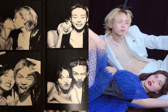 HyunA đăng ảnh khóa môi bạn trai kém tuổi