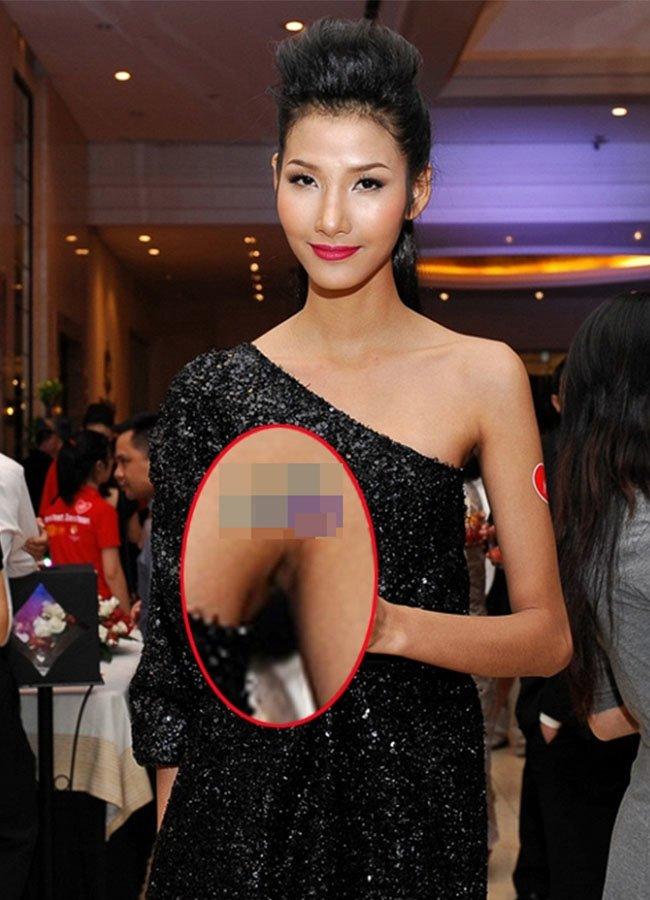 Da dẻ trắng ngần nhưng vùng nách thâm sì, chắc là Ngọc Trinh chưa biết bí quyết này-3