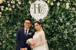 Vợ cũ cố người mẫu Duy Nhân đẹp rạng rỡ trong đám cưới long trọng ở Hà Nội