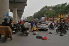 Hà Nội: Xe ô tô 'điên' gây tai nạn liên hoàn khiến nhiều người nhập viện