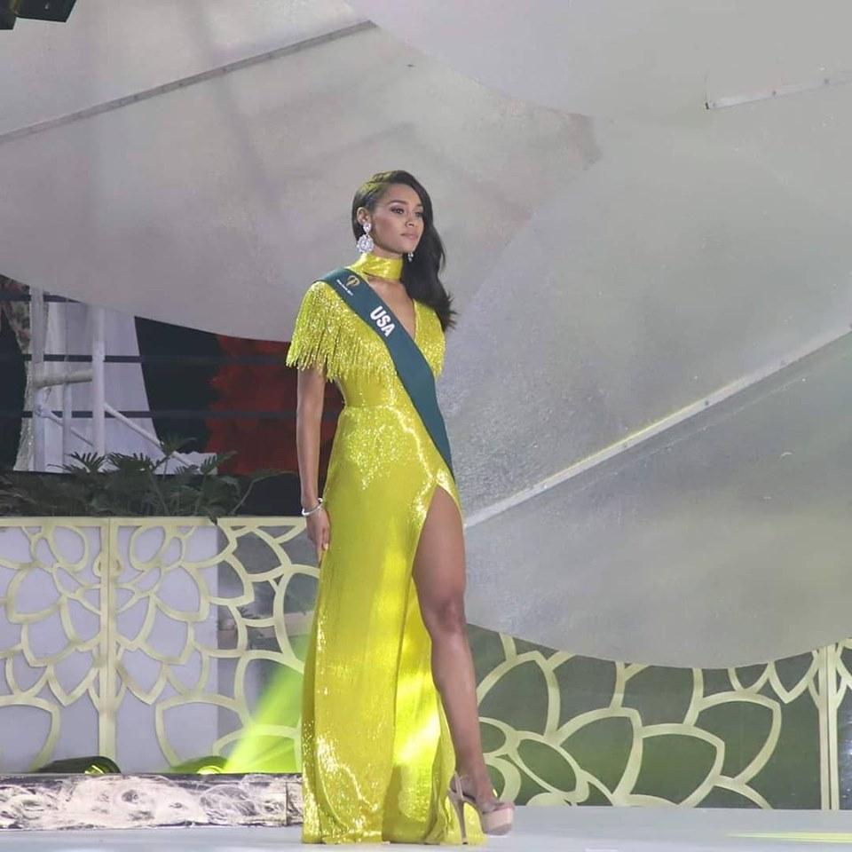 Quá thần tượng HHen Niê, người đẹp nước Mỹ nhất quyết mặc váy màu vàng để thi Miss Earth 2019-4
