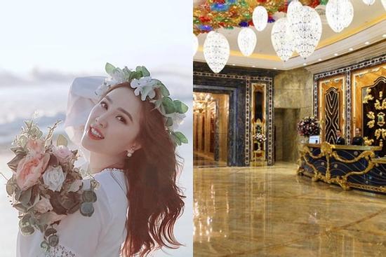 Không chỉ lộ ngày cưới và thiệp cưới, Bảo Thy còn để lộ cả địa điểm cưới