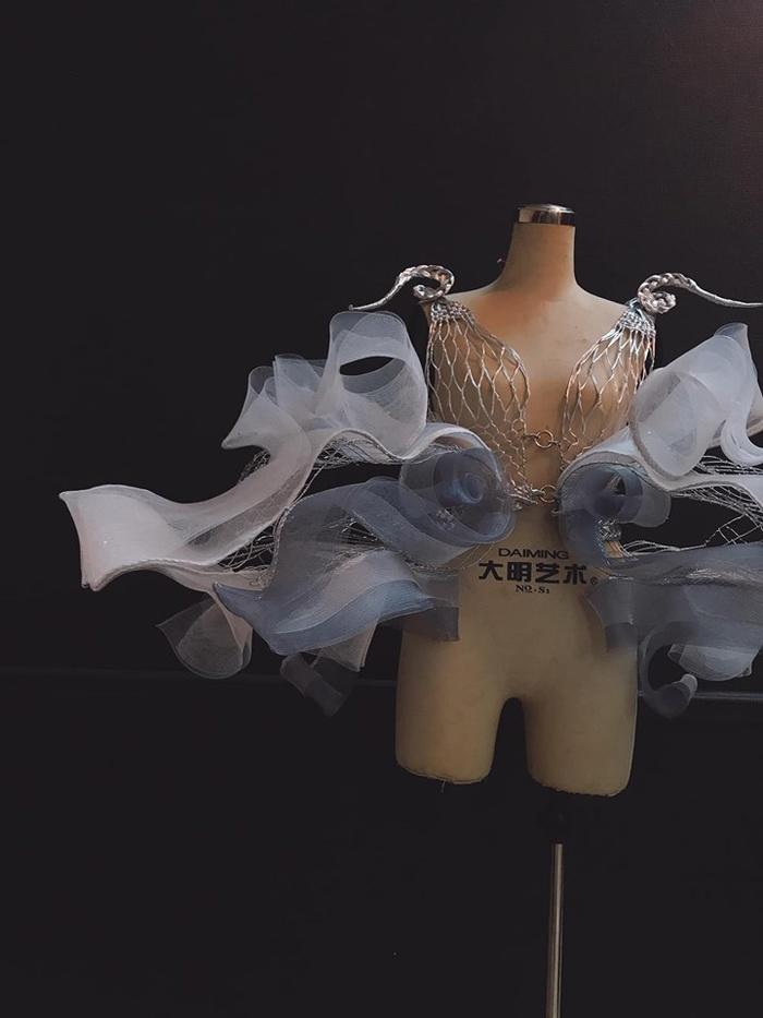 Hoàng Thùy sẽ trình diễn trang phục dân tộc tại Miss Universe 2019 với một chiếc thìa siêu to khổng lồ?-2