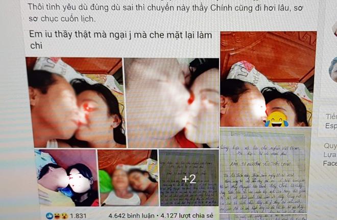 Sốc: Nữ sinh lớp 10 viết tâm tư tự nguyện trao thân cho thầy giáo 55 tuổi, một loạt ảnh nóng tràn lan trên mạng-3