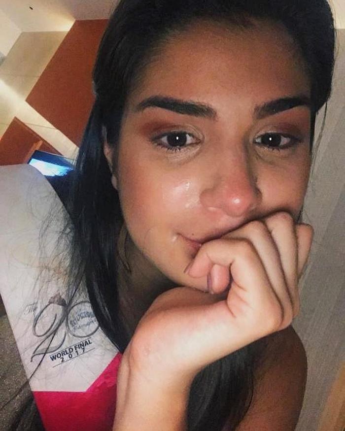 Mặt mộc của thí sinh Miss Universe 2019: Hoàng Thùy lộ vết thâm mụn, Puerto Rico dày đặc tàn nhang, Philippines đẹp phát hờn-9