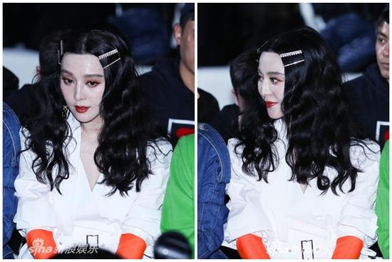 Đứng tim với gương mặt trang điểm trắng dã như tượng sáp của Phạm Băng Băng