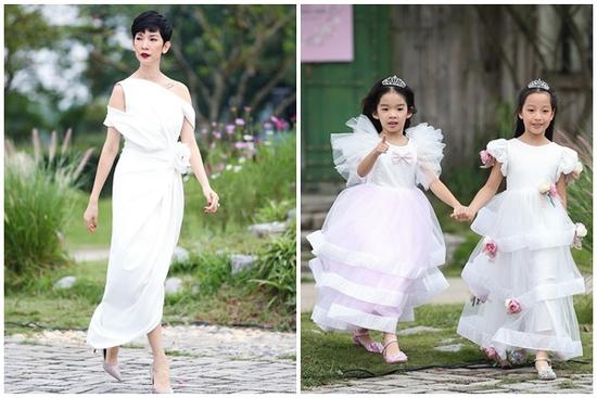 Con gái Xuân Lan làm vedette ở tuổi lên 6 mà catwalk thần thái chẳng thua mẹ