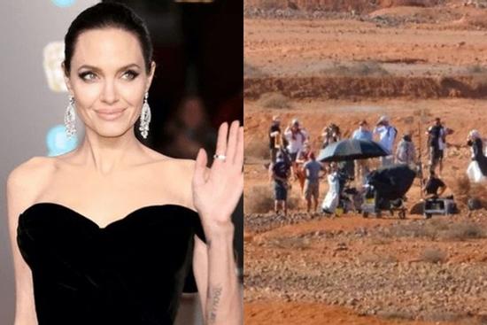 Angelina Jolie và dàn sao sơ tán vì phim trường có bom