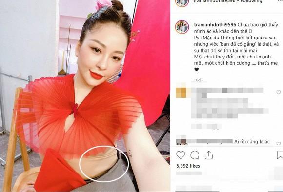 Vừa bị chê vòng eo ngấn mỡ, hotgirl Trâm Anh lại chứng minh ngay điều khác biệt của bản thân-1