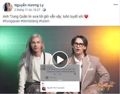 Hương Ly đã hết dỗi sau khi Nguyễn Trần Trung Quân lên tiếng giải thích về cái tim nhỡ tay?-1