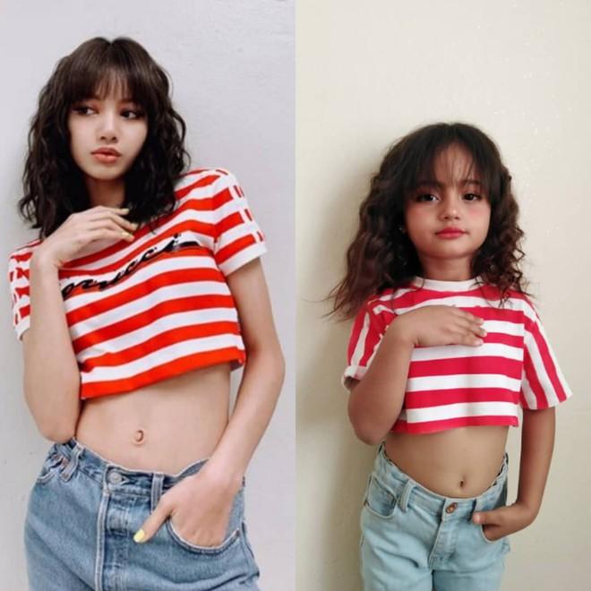 Bé gái 6 tuổi nổi tiếng nhờ mặc đồ sexy giống BlackPink-2