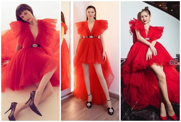 Đụng hàng đầm khoét lưng hở bạo: Min và tình cũ Trường Giang gợi cảm hết nấc - Vũ Ngọc Anh mất điểm vì eo to tướng-13