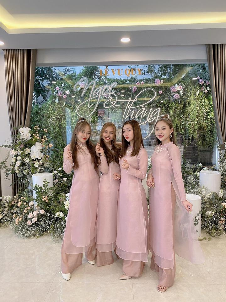 Ông Cao Thắng lộ diện, dàn phù dâu - phù rể toàn trai xinh gái đẹp showbiz-2