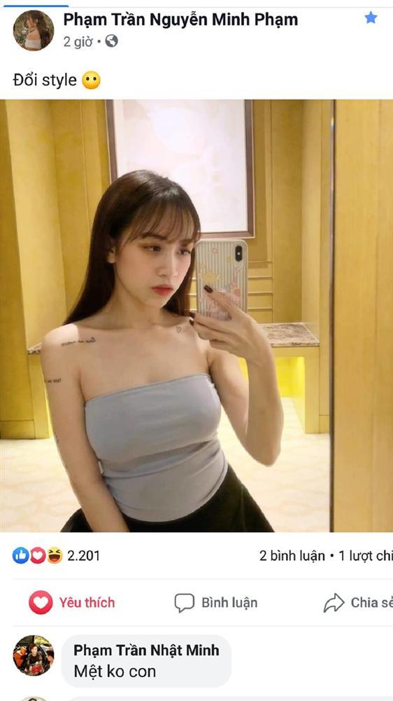 Lần đầu khoe bụng bầu lớn sau 2 tháng kết hôn, ngoại hình đổi khác của con gái Minh Nhựa thành tâm điểm-4