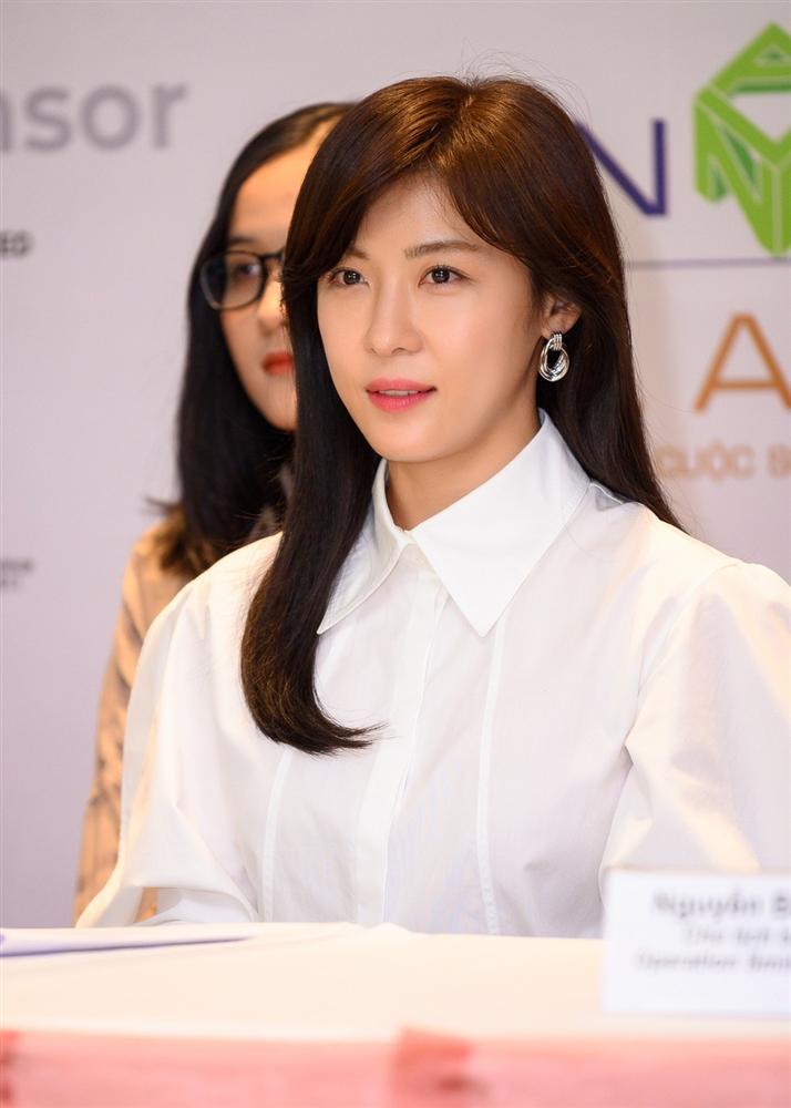 Mỹ nhân Hàn Quốc Ha Ji Won tham dự sự kiện ở Việt Nam-5