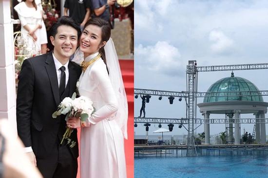 Rò rỉ không gian tiệc cưới đẹp lung linh của Đông Nhi - Ông Cao Thắng tại bãi biển Phú Quốc