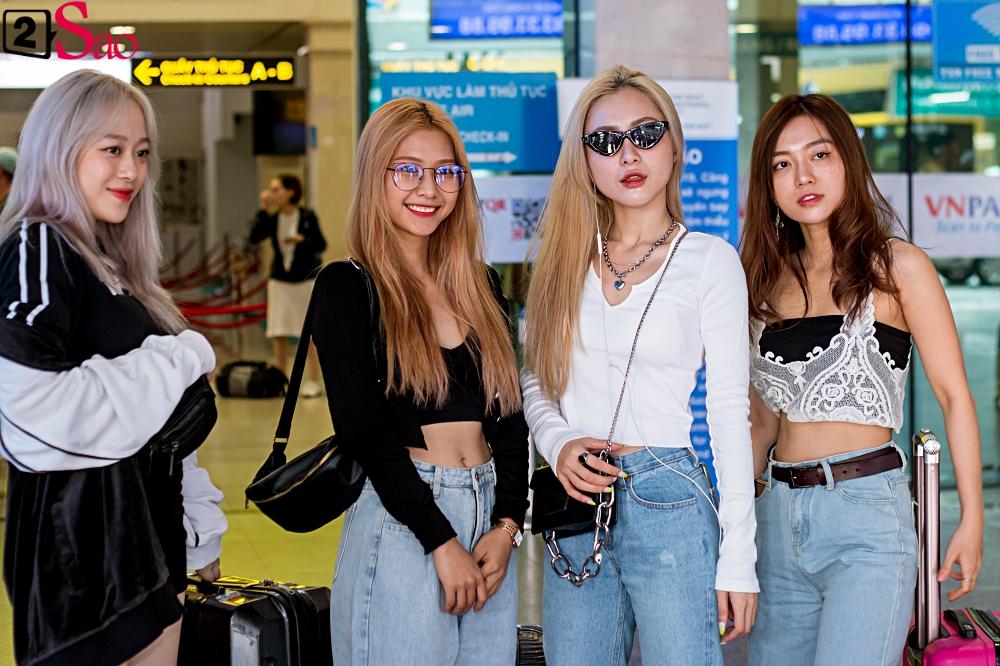 Dàn sao Việt đổ bộ sân bay đi đám cưới Đông Nhi: Diệu Nhi khoe quà, Nhã Phương lẻ bóng-17