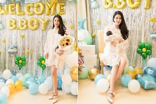 Khiến chị em hoang mang vì quá lộng lẫy sau sinh, Diệp Lâm Anh lộ bộ phận... chuẩn bà đẻ-1