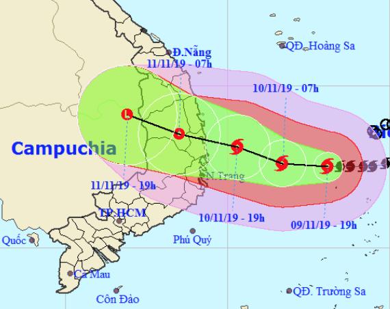 Dự báo thời tiết 10/11: Nín thở đợi bão số 6, hơn 24.000 quân ứng trực-1