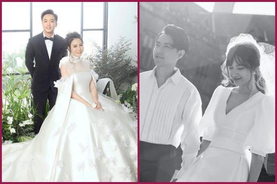 Hai lễ cưới xa hoa bậc nhất showbiz Việt năm 2019