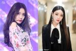 Chungha thích để tóc ngôi giữa, không tạo kiểu cầu kỳ vẫn được khen