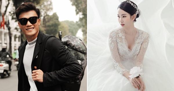 Thực hư việc MC xinh đẹp VTV mặc váy cưới chuẩn bị lên xe hoa cùng thủ môn Bùi Tiến Dũng-1